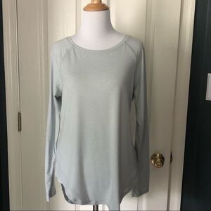 Apana Long Sleeve workout Tee with cutout back